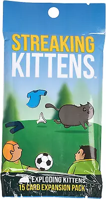 Exploding Kittens Streaking Kittens Expansion Card Game | BRAND NEW • $13.74