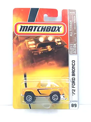 2007 Matchbox - '72 Ford Bronco - All Terrain Series • $8