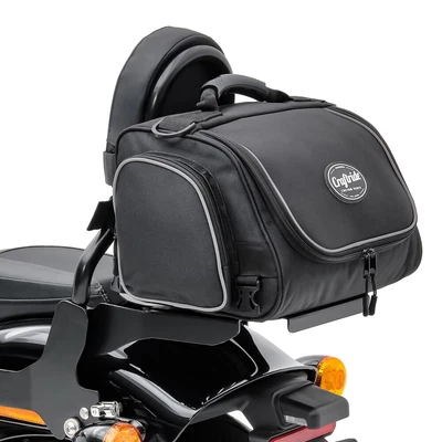 $117.12 • Buy Sissy Bar Bag For Harley V-Rod / Muscle TM2 14L Blk