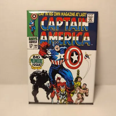 Avengers Captain America Fridge Magnet Official Marvel Collectible Display Piece • $9.99