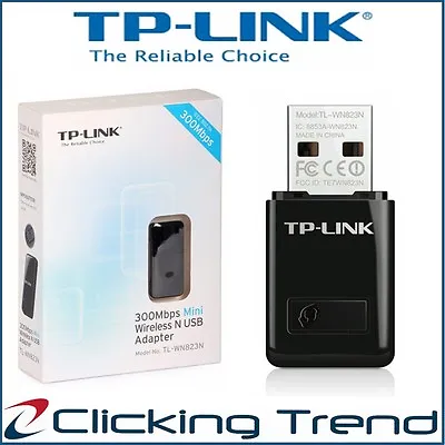 TP-Link Wireless 300 Mbps USB Adapter Computer PC WiFi Network Adapter Dongle • $29.95