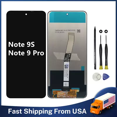 For Xiaomi Redmi Note 9S / Note 9 Pro LCD Display Touch Screen Digitizer Replace • $21.69