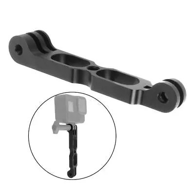 100mm Aluminum Extension Arm Pole Mount Helmet For Gopro Max For Insta360 • $12.89