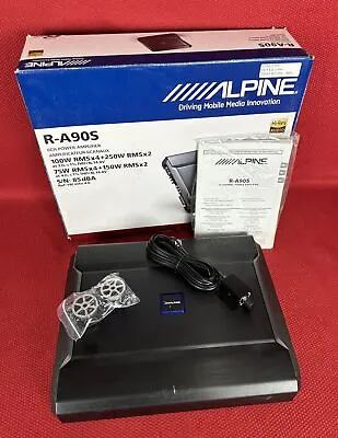 Alpine R-a90s Amp 6 Channel 900w Max Car Speakers Components Tweeters Amplifier • $495