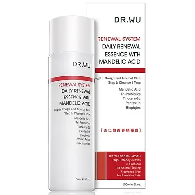 Dr.Wu Daily Renewal Essence W/ Mandelic Acid 150ml Rough Sensitive Acne SkinCare • $32