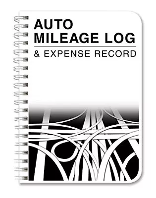 Mileage Log Book/Auto Mileage Expense Record Notebook For Taxes - 126 Pages • $21