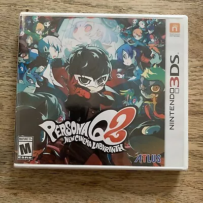 Persona Q2: New Cinema Labyrinth -- (Nintendo 3DS 2019) New Sealed • £55.49