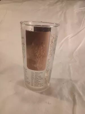 1958  Gold Bar  Official Kentucky Derby Mint Julep Glass Churchill Downs • $15.50