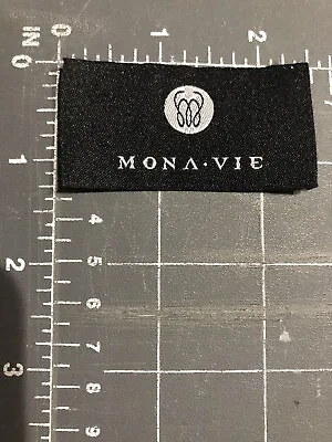 MonaVie Brand Logo Patch Tag MLM Multi-Level Marketing Pyramid Acai Berry Juice • £4.81