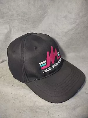 WADE SHOWS Carnival Fair Cap / Hat Employee Black Adjustable County • $16.99