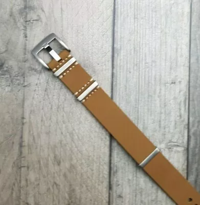 Handmade Leather Watch Strap Bands | Suede / Smooth Finish | 20mm 22mm  • £19.95