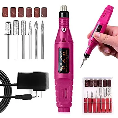 Nail Polish For File Gel Acrylic Grinder Buffer Tool Finger Drill Kit NEW • $13.66