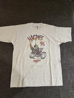 Vintage Motorcycle Club T Shirt Single Stitch Light Grey Fruit Of The Loom Best • $29.99