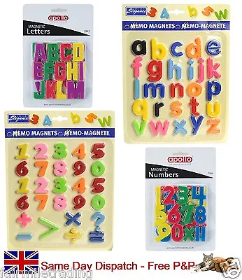 £2.69 • Buy Alphabet Letter Number Fridge Magnets Kids Children Learn Teach Memo Magnetic