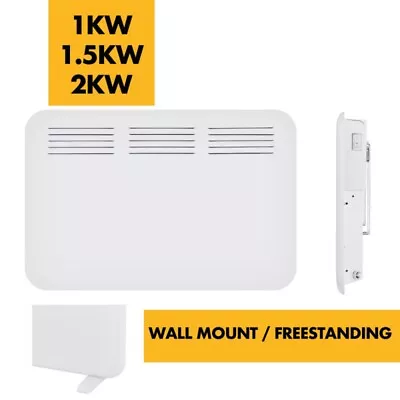 £69.99 • Buy LED Electric Panel Heater Radiator Wall Mounted Slim Designer Convector & Timer