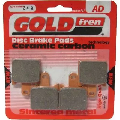 Sintered Goldfren Brake Pads For Kawasaki ZZR 1400 ZX1400A7F Front RH 2007 • £13.26