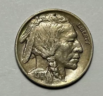 1917 Buffalo Nickel Au • $0.99