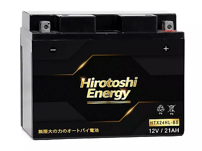 HTX24HL-BS Y50-N18-A3 12V 21Ah AGM Gel Battery For Kawasaki VN1500 VULCAN 88 • $85.99