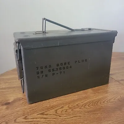 Military Ammo Cans (Single Can) - Large - Approx. 12x7x6 In Size With Handle • $16.95