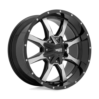 Moto Metal MO970 17X9 5X5.5/150 G-BLK MACH 12MM - MO97079086312US • $176.62