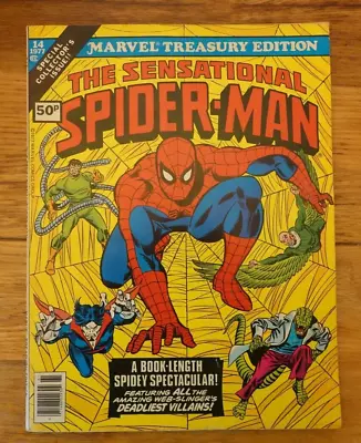 £2 • Buy Spider-Man Treasury Size #14 Comic 1977 - 1st MORBIUS Reprint From ASM #101