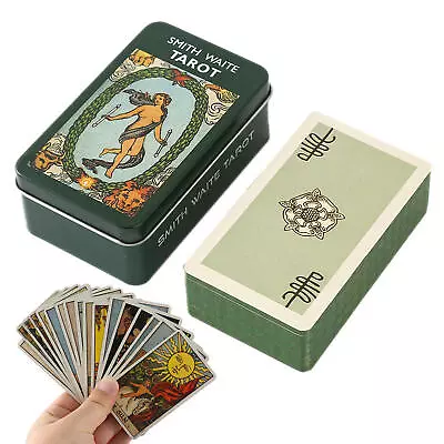 Iron Box Smith Waite Tarot Cards Divination Board Game Cards With Instruction  • £11.72