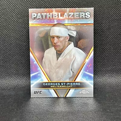 2024 Topps Chrome UFC GEORGES ST. PIERRE PATHBLAZERS Insert #PTH-3 • $1