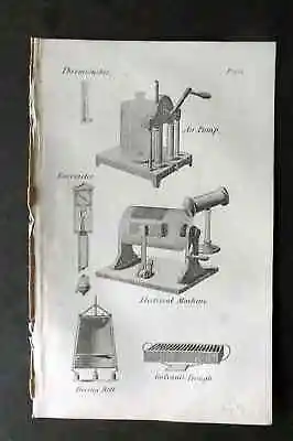 Blair C1865 Miniature Print. Diving Bell Air Pump Electrical Machine • $17.69