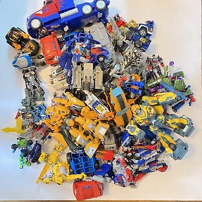 Huge Transformers Lot From 2000s Approximately 19 Pounds In Box For Parts • $50