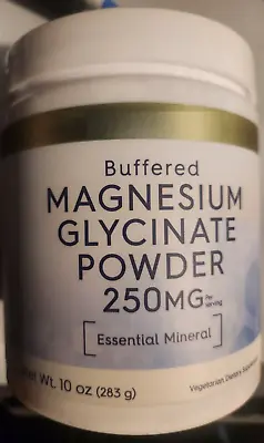 Magnesium Glycinate Powder 280 Grams/10oz Non GMO/Gluten Free/Vegeterian • $16.88