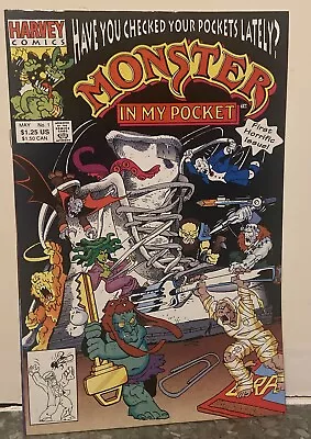 Monster In My Pocket Comic 1 • $36.99