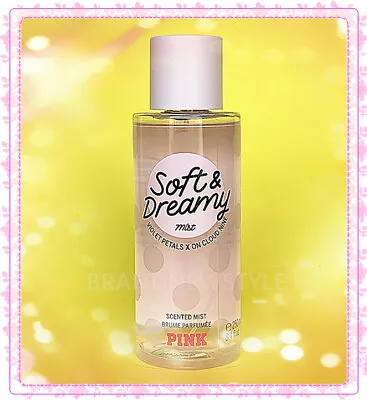 Victoria's Secret PINK SOFT & DREAMY Scented Body MIST 8.4 Fl Oz/e 250 Ml NEW • $15.95