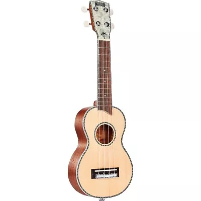 Mahalo Pearl Series Soprano Ukulele With Gig Bag Natural • $149.99