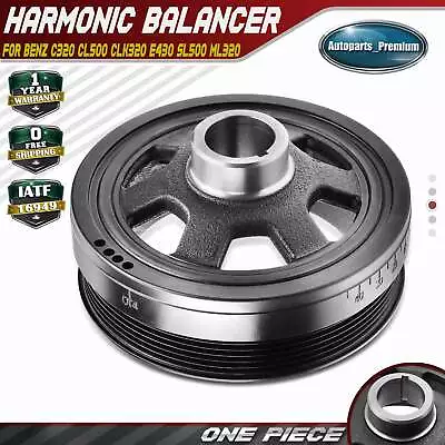 Harmonic Balancer For Mercedes-Benz C240 C280 C43 AMG CLK320 E430 SL500 ML320 • $47.99