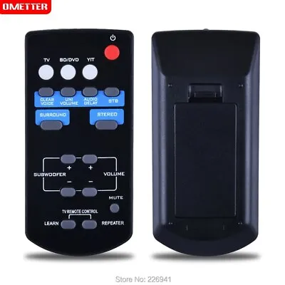 New FSR60 WY57800 For Yamaha Sound Bar Remote ATS-1010 YAS-101 YAS101BL WY57800 • $6.55