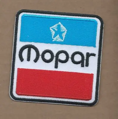 New 3 Inch Mopar Dodge Iron On Patch Free Shipping P1 • $4.99