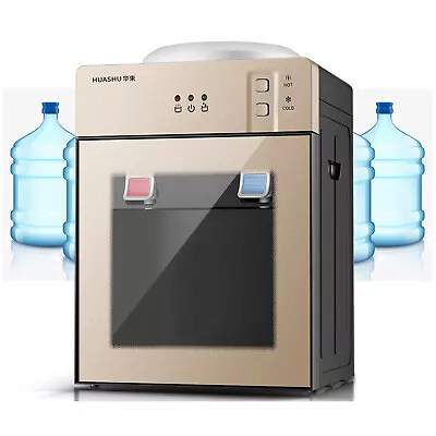 5 Gallon Top Loading Countertop Water Cooler Dispenser Cold Hot Water Dispenser • $45.61