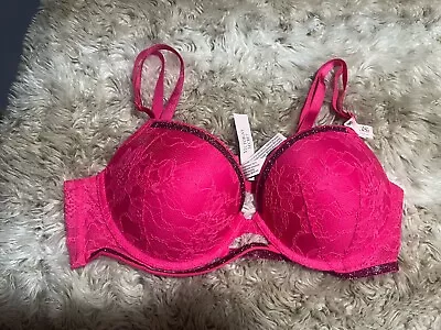 Victoria’s  Secret Shine Cradle Push Up Bra 💖✨Hot Pink 38B • $62