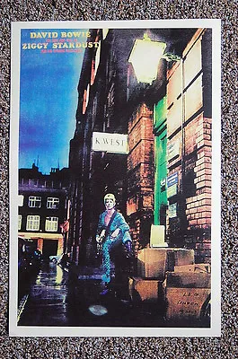 $4.50 • Buy David Bowie Ziggy Stardust Concert Poster 1972----