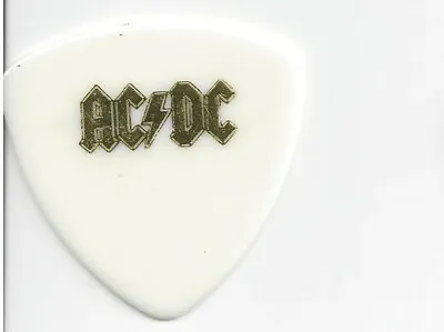 Ac/dc Cliff Williams Bass Guitar Pick 2015 Rock Or Bust Tour Plectrum From Stage • $199.99