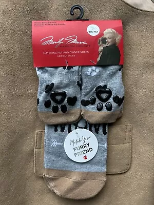Pet And Owner Socks By Marilyn Monroe Best Dog Mom Matching • $10