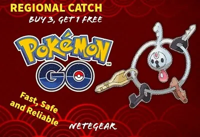 Pokémon Go REGIONAL KLEFKI CATCH✔️ CATCH OR TRADE✔️Buy 3 Get 1 FREE✔️ • $2.50