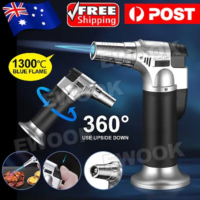 Refillable Welding Torch Jet Lighter Windproof Cigar Barbecue BBQ Lighter Baking • $15.85