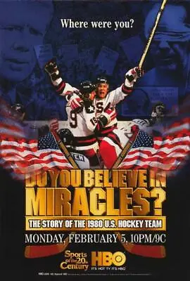Do You Believe In Miracles? Movie POSTER 11 X 17 Jim Craig Herb Brooks A • $11.95