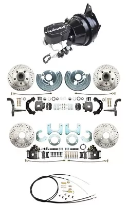 Front & Rear Power Disc Brake Conversion For Mopar 1966-70 B Bodies W/ Wilwood • $1895