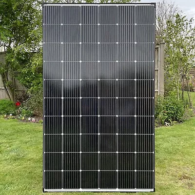 380W Solar Panel BLACK FRAME Mono 21.2% Efficiency (173x103cm) CraigSolar.co.uk • £229