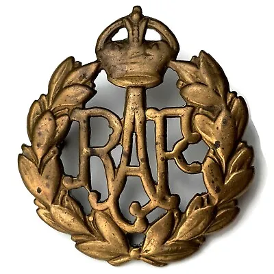 Original Royal Air Force RAF Cap Badge • £12.99