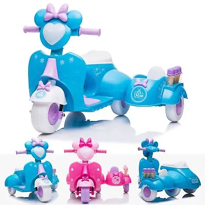 Unicorn Style 6V Battery Electric Ride-on Kids Ride On Motorbike Carriage • £89