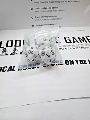 Infinity ALEPH Dice D20 X3 • $4.78