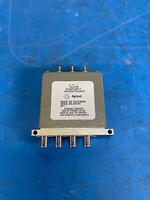 $17 • Buy HP Agilent 33312-60005 RF Coaxial Switch *NEW*
